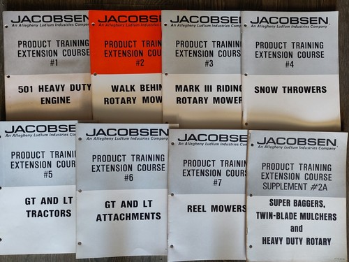 Jacobsen product training - jacobsen,